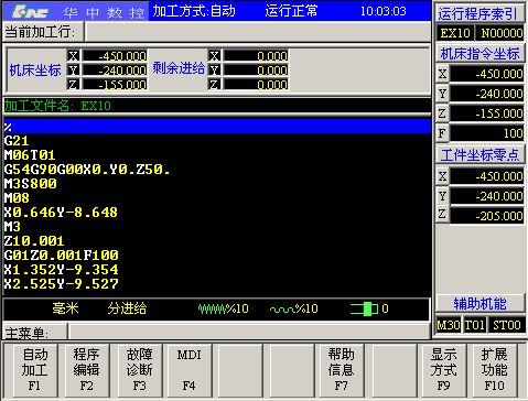 华中世纪星HNC21M数控加工中心CNC系统操作面板按钮是什么意思？ 华中加工中心 第88张